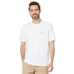Tommy Bahama Bainbridge Match Tee (White) Men's Short Sleeve Size M